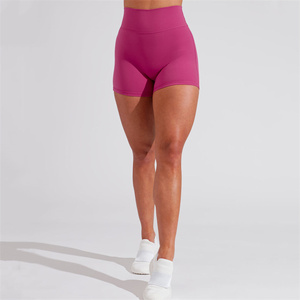 Eation OEM Taille haute <span class=keywords><strong>Tropa</strong></span> Deportiva Mujer Short d'été pour femme Ceinture large Short de cycliste - Product Image 2