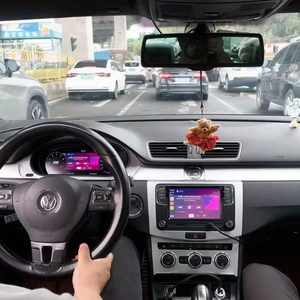 Cruscotto Digitale LCD di Aggiornamento con CarPlay e Android Auto per <span class=keywords><strong>Volkswagen</strong></span> CC/Passat <span class=keywords><strong>B7</strong></span> (2010-2018) Tachimetro - Product Image 2