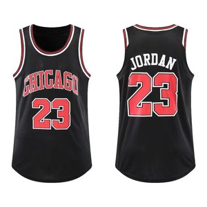 DIY basketbalshirts tanktops op maat bedrukt oversized losse pasvorm hiphop streetwear voor heren dames - Product Image 5