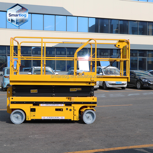Plateforme élévatrice mobile à ciseaux électrique Smartlog SJY0.5-10 alimentée par batterie, en aluminium et acier, compacte, pour <span class=keywords><strong>lampadaires</strong></span> municipaux - Product Image 4