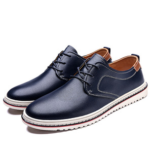 Custom Men's Genuine Leather Formal Loafers Closed Flat Slip-On <b>Comfortable</b> Lining Wedding <b>Shoes</b> Spring Summer Autumn Winter - Product Image 1