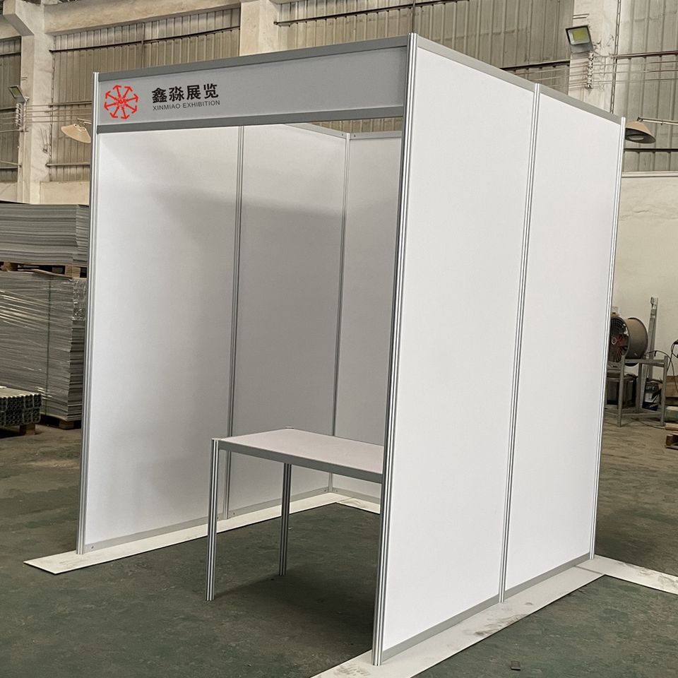 2x2 Shell Booth XINMIAO 2M x 2M Custom Shell Scheme Booth for Trade Shows & Events ...