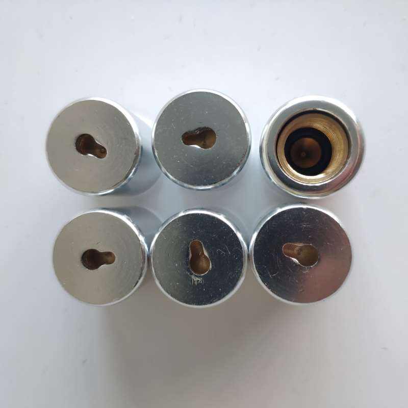 Taojun Silver Copper Locking Safety Refrigerant Bottle Cap with Lock ...