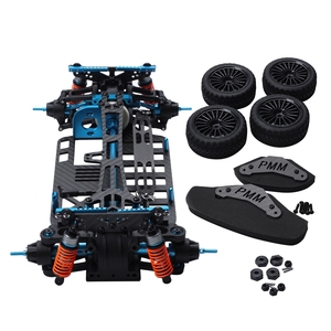 1/10 RC xe TGS Touring xe kim loại nhựa sợi Carbon Khung Gầm kim loại Trục ổ đĩa Kit - Product Image 2