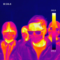 Cámara Termográfica Portátil CEM DT-970Y DT-980Y, Cámara Infrarroja, Termografía de Detección Rápida sin Contacto