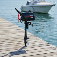 Moteur Hors-Bord AIQIDI Direct Usine OEM à Essence 2 Temps 3,5 CV pour Bateaux de Pêche