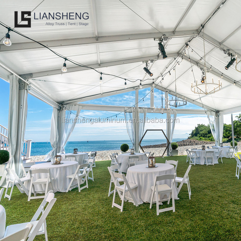 Открытый коммерческий прозрачный шатер палатки для вечеринок класса свадьбы