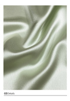 Tissu de robe en satin de luxe en acétate brillant tissé imitation soie pour textiles de maison 75d fils en stock articles disponibles
