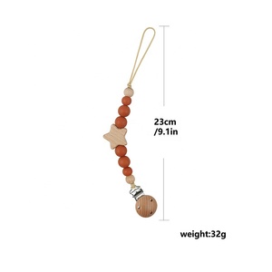 El Mejor Regalo para Bebés Recién Nacidos, Soporte para Chupón Libre de BPA con Clip de Silicona en Forma de Estrella - Product Image 3