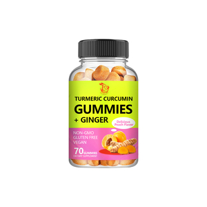 สารสกัดจากขิงขมิ้นขมิ้นชัน gummies สมุนไพรเพื่อสุขภาพปรับปรุงระบบภูมิคุ้มกัน - Product Image 1