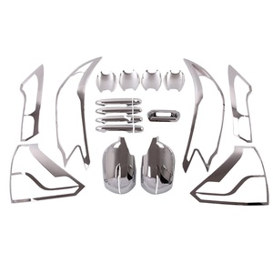 WZXD High Quality <b>Chrome</b> Kits Car Exterior Decoration Accessories Fit for H-ONDA CRV for 2012 - Product Image 1
