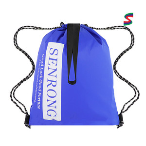 Portable <b>Drawstring</b> <b>Backpack</b> Dry Wet Separated for Gym Sports Pool Beach Gear Waterproof Dry Wet Separated Bag Shopping Bag - Product Image 5
