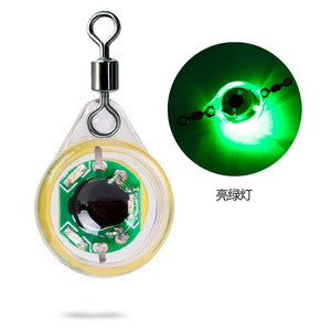 Mini lampe de pêche LED étanche, lumière d'attraction pour poissons avec couleur changeante pour la pêche de nuit, 2.6g - Product Image 2