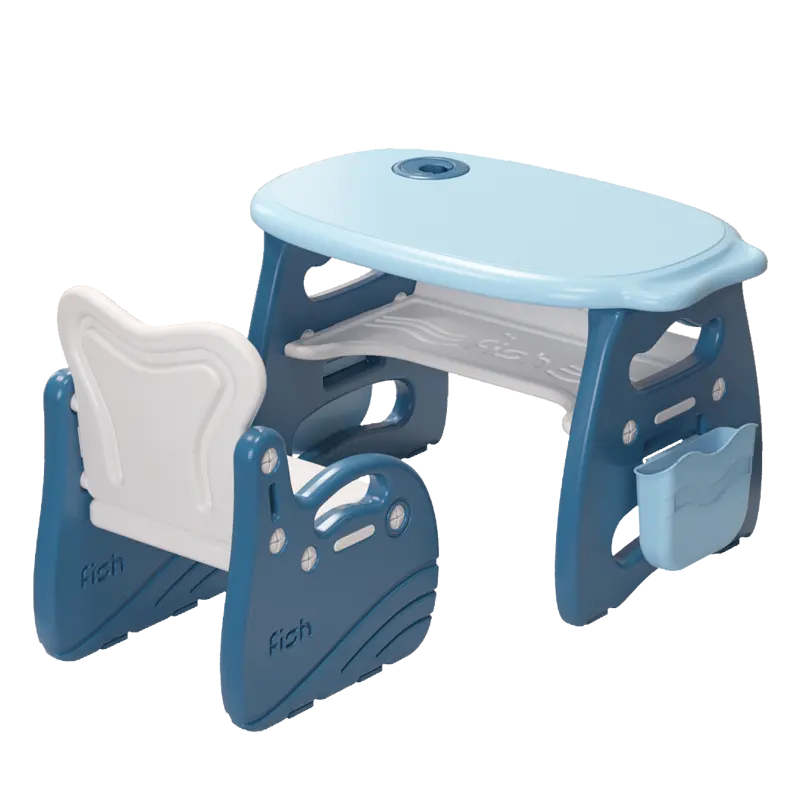 Günstige Kunststoff Kleinkind Verwenden Sie multifunktion ale Baby Study Tisch und Stuhl Set