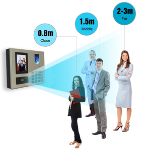 Khuôn mặt và dấu vân tay thời gian và tham dự máy có thể treo hoặc Swing thực sự cảnh báo bằng giọng nói nhân viên tham dự Máy ghi thời gian - Product Image 2