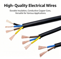Cable Flexible Multifilar con Aislamiento de PVC H05VV-F NYMHY, Estándar EN, Aprobado por CE, para Instalaciones Eléctricas en Interiores del Golfo