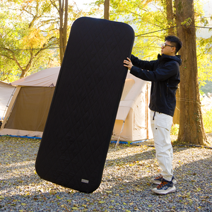 Lit <span class=keywords><strong>de</strong></span> camping pliable portable pour bureau individuel avec <span class=keywords><strong>matelas</strong></span> gonflable - Product Image 5