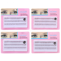 Extensions de cils individuels préfabriqués en soie synthétique 2026, 8/10/12/14mm, légers, doux, faits à la main, pour volume