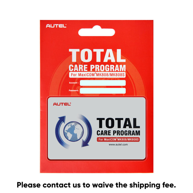 Autel MaxiCOM MK808 MK808S Car Vehicle OBD2 Scanner Diagnostic Tools Software Update Service