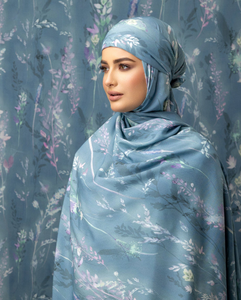 2025 Hijabs modaux de couleur personnalisée de haute qualité écologique Double couture avec impression de taille pour les femmes en gros département musulman - Product Image 1