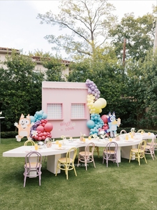 Chaise pour enfants en rotin naturel, faite à la main, design moderne, sûre et durable, accessoires de photographie pour fête d'anniversaire, meubles écologiques pour enfants - Product Image 2