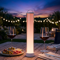 Lampe de Chevet 3600mAh RGBIC avec Télécommande via Application, Synchronisation Musicale et Lumière Ambiante pour Chambre et Restaurant – Idéale pour les Acheteurs en Gros