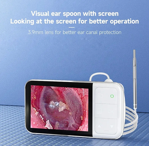 C02 HD1080P Tai Cleaner máy ảnh otoscope nội soi Máy ảnh 3.9mm 4.5inch màn hình kỹ thuật số ráy tai Remover Công cụ kỹ thuật số earpick máy ảnh - Product Image 2