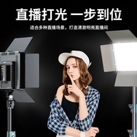 Lumière de remplissage de photographie Panneau lumineux carré alimenté par batterie avec déflecteur professionnel pour l'extérieur Shoot Live Streaming Studio Utilisation
