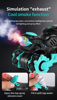 Moto RC de cascade 2.4G, jouet de drift |   Moto télécommandée pour enfants |   Vélo de course électrique tout-terrain - Cadeau