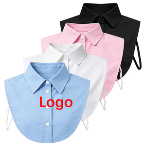 Cuello Falso Desmontable Personalizado, Cuello de Blusa Falso, <span class=keywords><strong>Cuellos</strong></span> de Camisa <span class=keywords><strong>Falsos</strong></span> <span class=keywords><strong>para</strong></span> Mujeres y Niñas, Atuendos Diarios, Graduación - Product Image 1