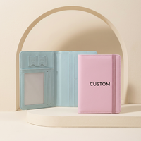 Étui de Passeport Personnalisé en Cuir PU avec Impression de Logo, Housse de Voyage Tendance, Porte-Cartes Modèle R pour Affaires et Anime