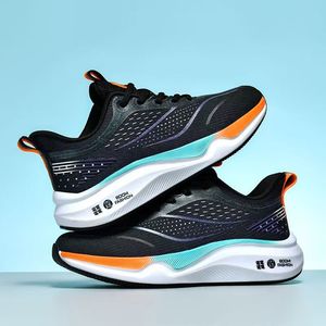 Nouvelles chaussures de course décontractées respirantes en maille tendance et légères, anti-odeurs, pour adolescents, semelles souples, printemps, été, automne - Product Image 4