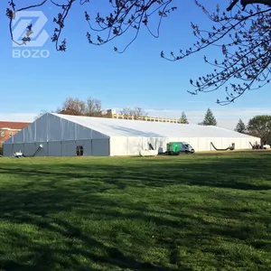 New Listing 20X40 Meter Warehouse Tent PVC Fabric Aluminum Alloy Frame Steel Structure Building Prefab For Sale