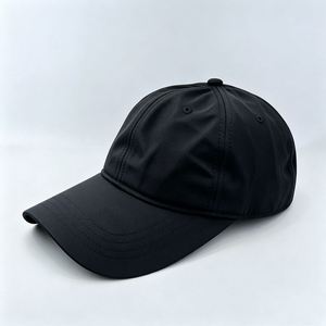 Casquette de baseball unisexe sportive et tendance, couleur unie, 6 panneaux, été, douce, séchage rapide, coton, visière incurvée, 3D, en promotion - Product Image 3