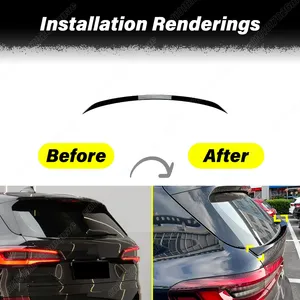 For G05 2019 2020 2021 2022 2023 2024 <b>Car</b> Tailgate Center Spoiler Rear Part of The <b>Car</b> Body Separator <b>Decoration</b> Kit - Product Image 2