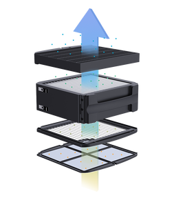 อุปกรณ์เสริมและอะไหล่เครื่องฟอกอากาศพลาสมาแอร์ด็อก <span class=keywords><strong>X5</strong></span> - Product Image 6