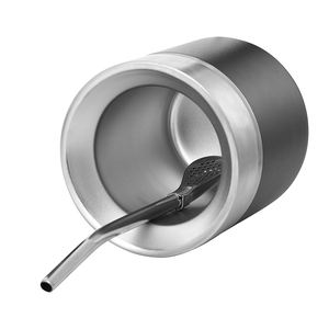 Everich Offre Spéciale 8oz 240ml Petite et pratique Tasse mate en acier inoxydable isolée sous vide à double paroi, Passe au lave-vaisselle - Product Image 4