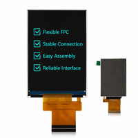 Pantalla LCD TFT IPS Personalizada de 2.83 Pulgadas, 480x640, Módulo Compacto de 2.2mm de Grosor, Interfaz MIPI, Controlador IC ST7701SN para Dispositivos Portátiles
