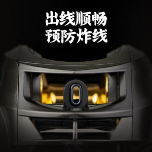 รอกเบทคาสติ้ง Chiren ตัวเรือนอะลูมิเนียมอัลลอยด์ รุ่น 0009522 2 รอกแบบหยดน้ำ อุปกรณ์ตกปลา - Product Image 3