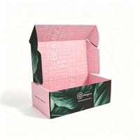 Boîtes d'expédition en carton ondulé recyclables en gros d'usine, gaufrage, pelliculage mat, doublure en éponge, fermeture magnétique, personnalisables