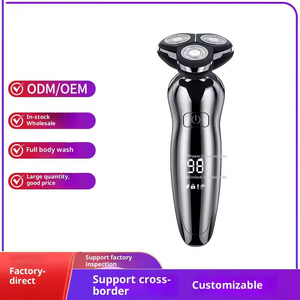 Nueva mini afeitadora eléctrica inteligente recargable con tres cuchillas y función de lavado digital para afeitado facial - Product Image 5