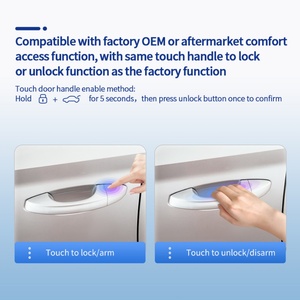 Kit de clé intelligente EASYGUARD PKE compatible avec Benz avec bouton de démarrage OEM d'usine et accès sans clé confortable - Product Image 4