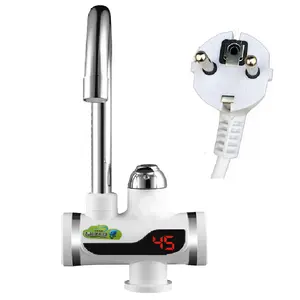 GF14X CE/CB 220V 3000W 3-5s tankless electric Instant hot water heating digital faucet for kitchen and bathroom