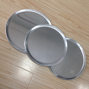 ถาดพิซซ่าอลูมิเนียมกลมขนาด18นิ้วถาดพิซซ่าอลูมิเนียมขนาด45ซม. ใช้ในเชิงพาณิชย์ - Product Image 2