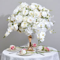 Wunderschöner Hochzeitstisch-Mittelstück-Kranz Künstlicher Blumenball für Event-Arrangement und Dekoration