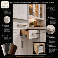 Cuisine complète sur mesure avec armoires laquées noires brillantes, finition piano, hotte de grande portée, îlot en marbre, fabrication OEM