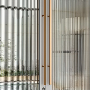 Chất lượng cao chính nhập cửa kéo xử lý đẩy tùy chỉnh <span class=keywords><strong>d</strong></span>ài thép không gỉ hiện đại lối vào phía trước bằng gỗ cửa kính xử lý - Product Image 6