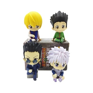 Figuras de Acción de Anime <span class=keywords><strong>HUNTER</strong></span> <span class=keywords><strong>X</strong></span> <span class=keywords><strong>HUNTER</strong></span>, Muñecos en Caja de Color Versión Q en Postura Sentada, GON FREECSS, Killua, <span class=keywords><strong>Hisoka</strong></span> - Product Image 2