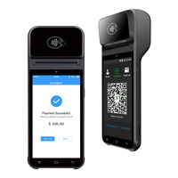 Terminal de point de vente mobile Android ZCS Z92 NFC POS 4G Wifi, caisse enregistreuse, système de point de vente mobile pour la vente au détail