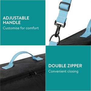 Housse de protection pour ski et snowboard personnalisable à prix de gros, sac de transport en polyester pour ski et snowboard, idéal pour les voyages en extérieur - Product Image 4